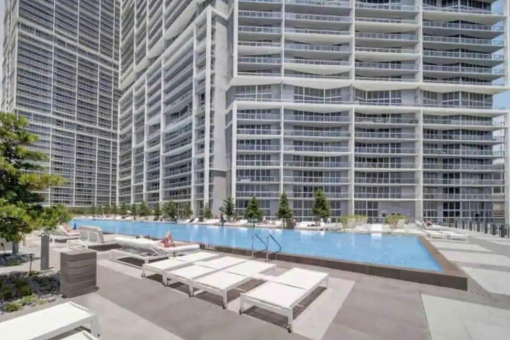 Luxury 1Br Condo W Icon Brickell-Freespa Miami Eksteriør bilde