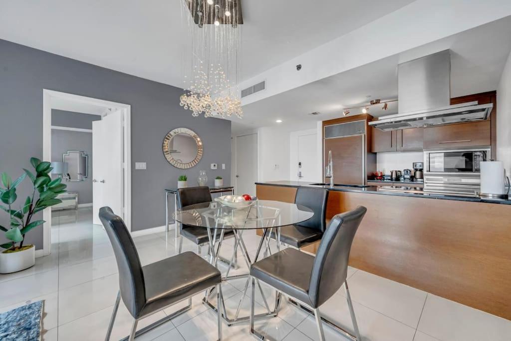 Luxury 1Br Condo W Icon Brickell-Freespa Miami Eksteriør bilde